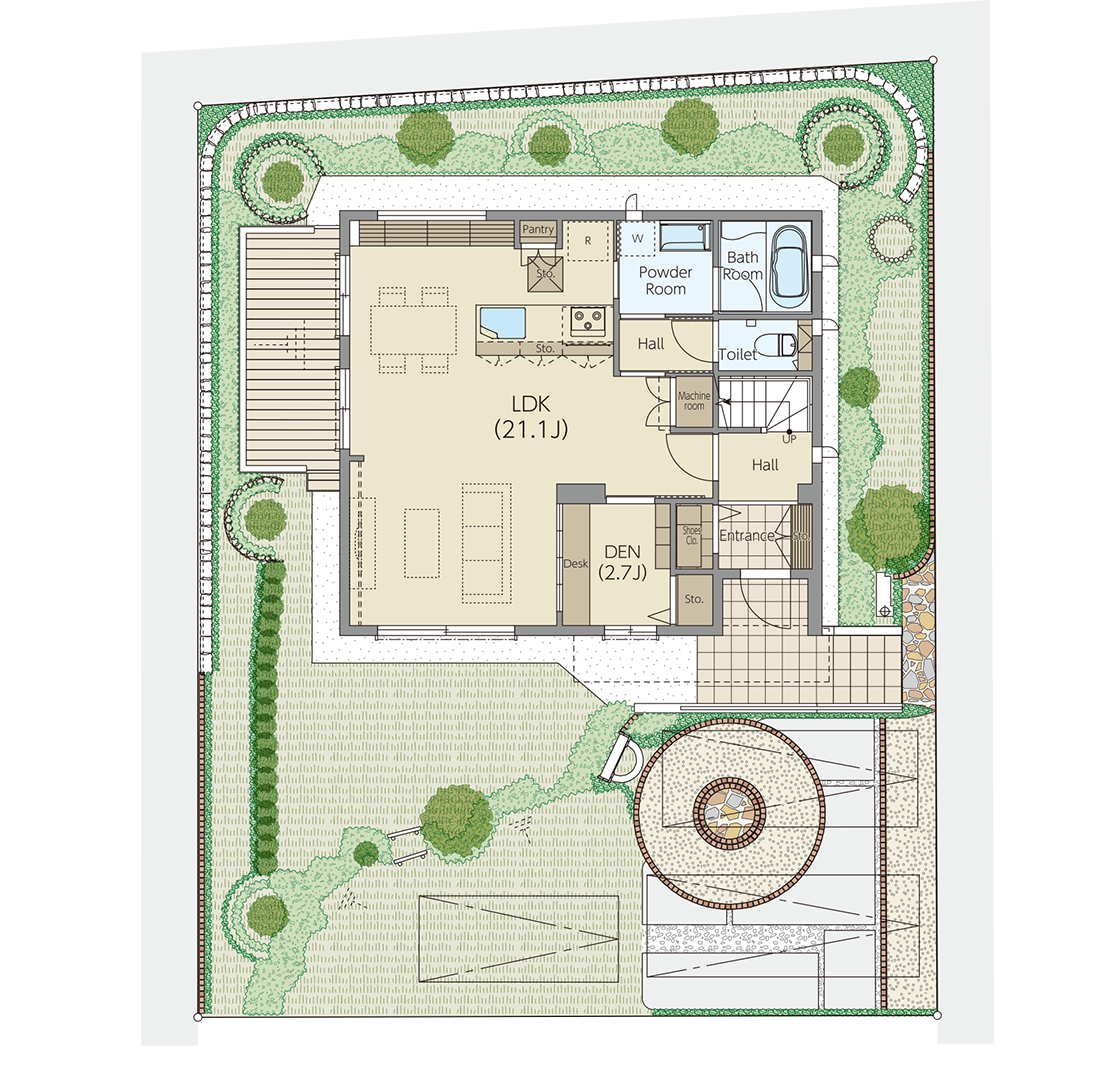 間取り 愛知大学跡地プロジェクト Miyoshi Miraito トヨタホーム